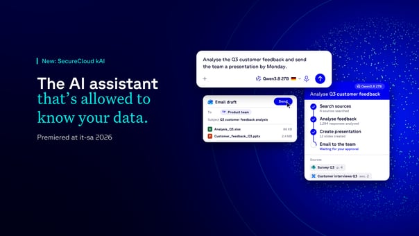  SecureCloud kAI: AI assistant for your company data